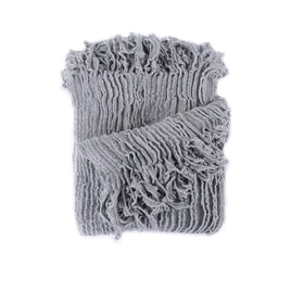 Dylan Grey Knitted Throw Rug Home & Garden Kings Warehouse 