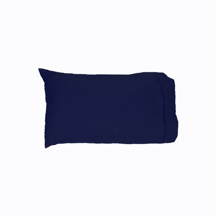 Easyrest 250tc Cotton King Pillowcase Navy Home & Garden Kings Warehouse 