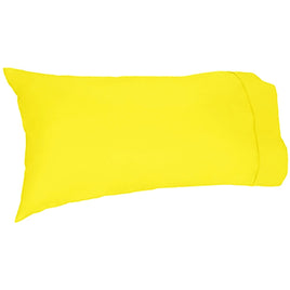 Easyrest 250tc Cotton King Pillowcase Yellow Home & Garden Kings Warehouse 