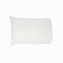 Easyrest 250tc Cotton Standard Pillowcase White Home & Garden Kings Warehouse 