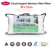 Easyrest Cloud Support Memory Fibre Pillow 48 x 73 cm Home & Garden Kings Warehouse 