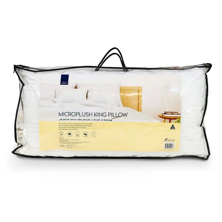 Easyrest Cloud Support Microplush King Pillow 50 x 90 x 24 cm Home & Garden Kings Warehouse 