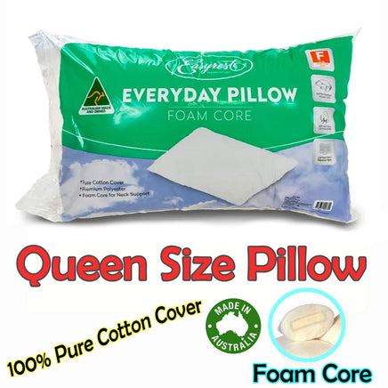 Easyrest Everyday Foam Cored Queen Sized Pillow Home & Garden Kings Warehouse 