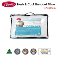 Easyrest Fresh and Cool Standard Pillow 47 x 72 cm Home & Garden Kings Warehouse 
