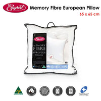 Easyrest Memory Fibre European Pillow 65 x 65 cm Home & Garden Kings Warehouse 