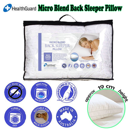 Easyrest Micro Blend Back Sleeper Pillow Home & Garden Kings Warehouse 