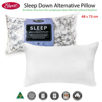 Easyrest Sleep Down Alternative Standard Pillow Suits Back Sleeper Home & Garden Kings Warehouse 