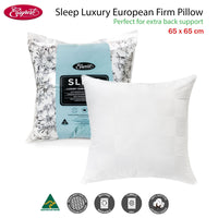 Easyrest Sleep Luxury European Firm Pillow Home & Garden Kings Warehouse 