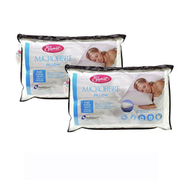 Easyrest Two Microfibre Standard Gusseted Pillows Home & Garden Kings Warehouse 