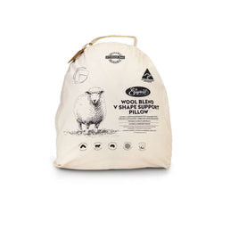 Easyrest Wool Blend V Pillow in Fabric Bag Home & Garden Kings Warehouse 