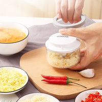 Ecoco 3 Sizes Cutter Set Easy Chopper Mincer Mixer Slicer Dicer Blender Shredder For Onion Garlic Black Appliances Kings Warehouse 