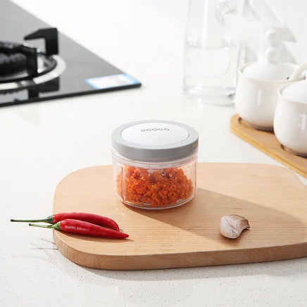 Ecoco 3 Sizes Cutter Set Easy Chopper Mincer Mixer Slicer Dicer Blender Shredder For Onion Garlic Grey Appliances Kings Warehouse 