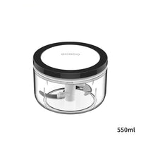 Ecoco 3 Sizes Cutter Set Easy Chopper Mincer Mixer Slicer Dicer Blender Shredder For Onion Garlic Grey Appliances Kings Warehouse 