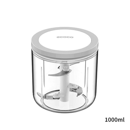 Ecoco 3 Sizes Cutter Set Easy Chopper Mincer Mixer Slicer Dicer Blender Shredder For Onion Garlic Grey Home & Garden Kings Warehouse 