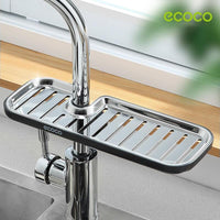 Ecoco Kitchen Drain Holder Sponge Sink Storage Rack Basket Organizer Shelf Bathroom AU Home & Garden Kings Warehouse 