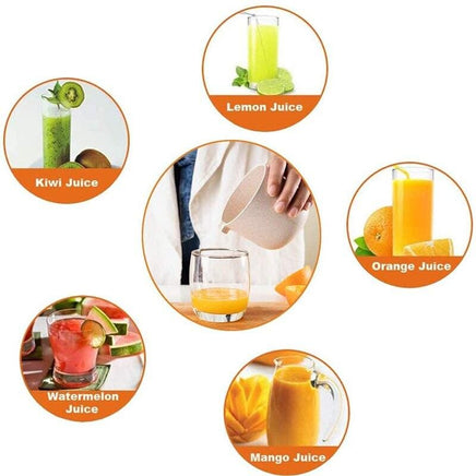 Ecoco Manual Lemon Juicer Hand Orange Squeezer Fruit Citrus Kitchen Plastic Tool Capacity Machine Home & Garden Kings Warehouse 
