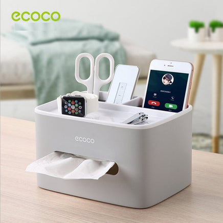 Ecoco Tissue Box Cover Table Napkin Paper Case Car Holder Storage Organizer Dispenser Auto Accessories Kings Warehouse 