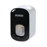 Ecoco Wall mount auto ands Free Toothpaste Dispenser Automatic Toothpaste Squeezer Bathroom Toothpaste Holder Grey Home & Garden Kings Warehouse 