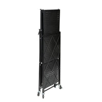 EKKIO Foldable Storage Shelf 4 Tier (Black) Kings Warehouse 