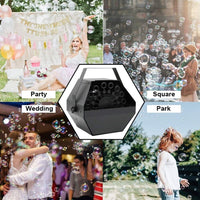 Electric Automatic Bubble Machine Bubble Blow Maker Gift Party Stage Wedding Kings Warehouse 