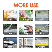 Electric Car Pressure Washer Cordless Spray Gun W/ 2 Battery Water Cleaner Tool Auto Accessories Kings Warehouse 