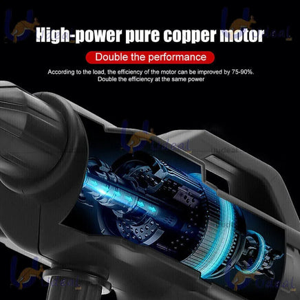 Electric Car Pressure Washer Cordless Spray Gun W/ 2 Battery Water Cleaner Tool Auto Accessories Kings Warehouse 