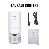 Electric Coffee Grinder Portable White Kings Warehouse 