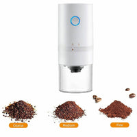 Electric Coffee Grinder Portable White Kings Warehouse 