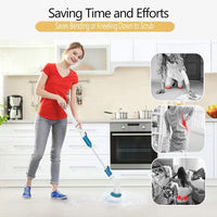 Electric Cordless Spin Scrubber Super Power Scrubber Turbo Scrub Clean Brush Kings Warehouse 
