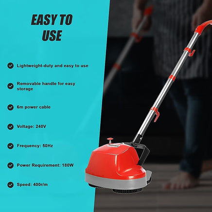 Electric Floor Polisher Timber Hard Tile Waxer Buffer Health & Beauty Kings Warehouse 