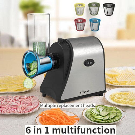 Electric Grater Vegetable Food Rotary Drum Grater Chopper Slicer Furniture Kings Warehouse 