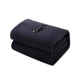 Electric Heated Blanket Car Truck Throw Rug Travel Camping 12V DC Aut Kings Warehouse 