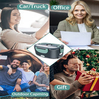 Electric Lunch Box Food Warmer Portable Leakproof Food Heater Car Home Picnic Home & Garden Kings Warehouse 