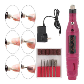 Electric Nail Drill Bits 12File Tool Kit Machine Acrylic Manicure Art Pen Shaper Home & Garden Kings Warehouse 