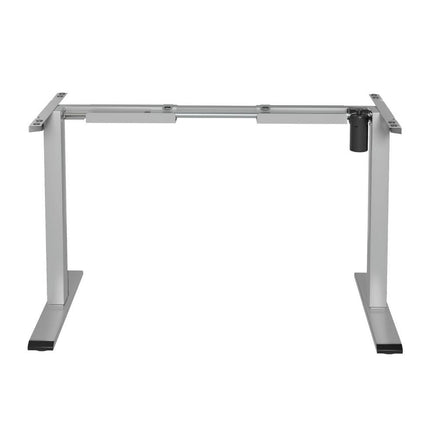 Electric Standing Desk Frame Only Height Adjustable 70KG Load Grey Furniture Kings Warehouse 