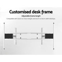Electric Standing Desk Height Adjustable Sit Stand Desks White Oak Kings Warehouse 