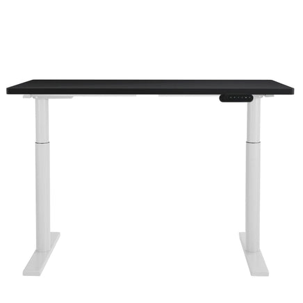 Electric Standing Desk Sit Stand Desks Motorised Dual Motor 120CM Black Furniture Kings Warehouse 