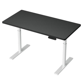 Electric Standing Desk Sit Stand Desks Motorised Dual Motor 120CM Black Furniture Kings Warehouse 