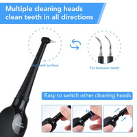 Electric Ultrasonic Dental Tartar Plaque Calculus Tooth Remover Set Kits Cleaner with LED Screen Home & Garden Kings Warehouse 