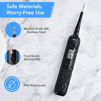 Electric Ultrasonic Dental Tartar Plaque Calculus Tooth Remover Set Kits Cleaner with LED Screen Home & Garden Kings Warehouse 