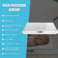 Electronic Digital Baby Scale Weight Scales Monitor Tracker Pet Health & Beauty Kings Warehouse 