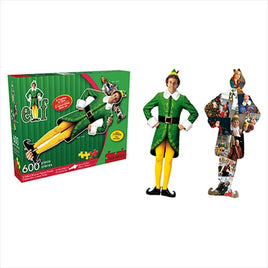 Elf Buddy & Collage Double Sided 600 Piece Puzzle Kings Warehouse 
