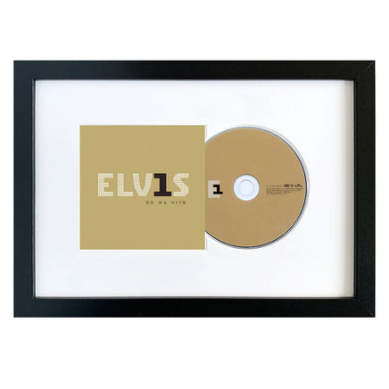 Elvis Presley-Elvis 30 #1 Hits CD Framed Album Art Gift & Novelty Kings Warehouse 