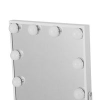 Embellir Bluetooth Makeup Mirror 30x40cm Hollywood Vanity with LED Light White Home & Garden Kings Warehouse 