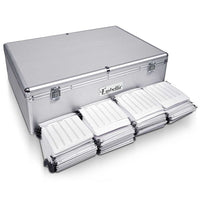 Embellir CD Case DVD Cases Storage Box 1000 Discs Aluminium Case DVD Folders Gift & Novelty Kings Warehouse 