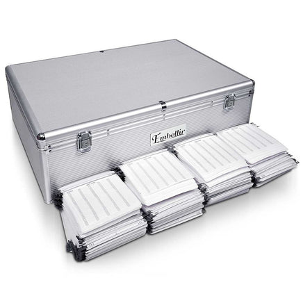 Embellir CD Case DVD Cases Storage Box 1000 Discs Aluminium Case DVD Folders Gift & Novelty Kings Warehouse 