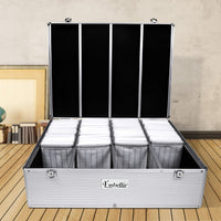 Embellir CD Case DVD Cases Storage Box 1000 Discs Aluminium Case DVD Folders Gift & Novelty Kings Warehouse 