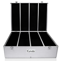 Embellir CD Case DVD Cases Storage Box 1000 Discs Aluminium Case DVD Folders Gift & Novelty Kings Warehouse 