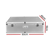 Embellir CD Case DVD Cases Storage Box 1000 Discs Aluminium Case DVD Folders Gift & Novelty Kings Warehouse 