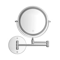 Embellir Extendable Makeup Mirror 10X Magnifying Double-Sided Bathroom Silver Health & Beauty Kings Warehouse 